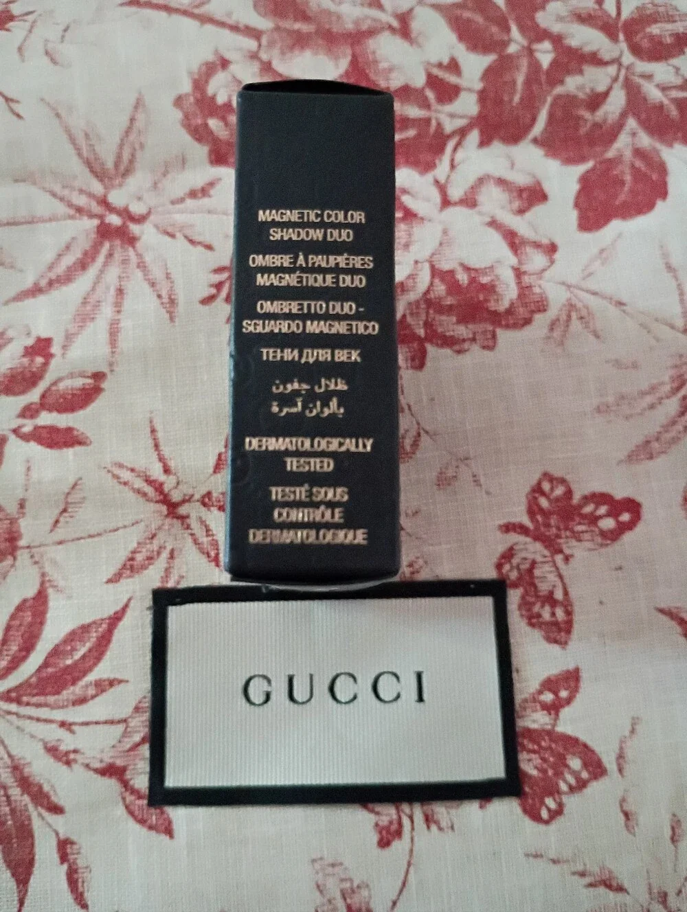 Gucci Eye Magnetic Color Shadow Duo — Green & Gray